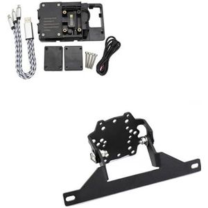 Telefoon Mount GPS Navigatie Beugel NIEUWE Motorfiets Accessoires Telefoon Standhouder USB VOOR BMW R 850/1150 RT R850RT R1150RT GPS Navigatiehouder(StyleBC)