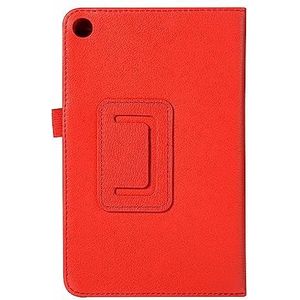 Stand Cover Case Compatibel Met Lenovo Tab M7 TB-7305F TB-7305I TB-7305X 7.0 inch Flip Tablet Beschermhoes (Color : Red)