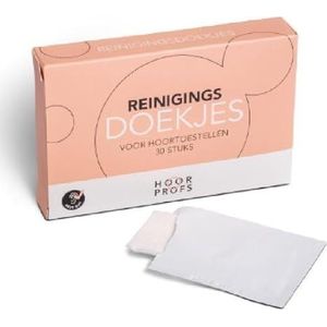 HoorProfs - Reinigingsdoekjes - 30 Stuks - Alcoholvrij