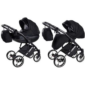 SaintBaby wandelwagen Cross X 2in1 3in1 Isofix babyzitje combi kinderwagen buggy Glam Night 03 3in1 met autostoeltje