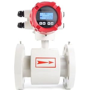 Ultrasone Flowmeter, Waterstroommeter Sensornauwkeurigheid 0,5% RS485 Digitale vloeistof Intelligente elektromagnetische debietmeter Meetleidingmaat van DN40mm tot DN150mm(DN125)