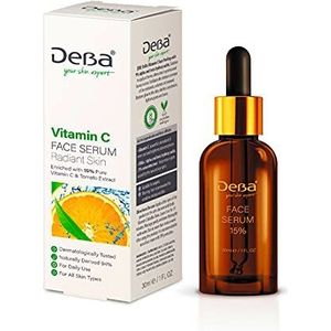Gezichtsserum met 15% pure vitamine C en tomatenextract 1 x 30 ml