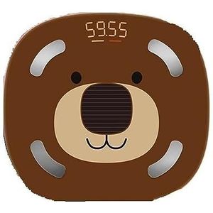 Lichaamsvet Weegschalen Intelligente En Nauwkeurige Zonne-energie Huishoudelijke Lichtenergie Opladen Elektronische Bod Gemakkelijk Te Gebruiken(Yellow)