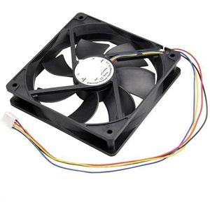 Voor YOUNUON 12V 120mm 120x120x25mm Sleeve Koelventilator met FG PWM Functie PC CPU Computerbehuizing Radiator(1PCS 12V 4PIN)