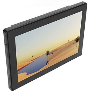 10,1 Inch IPS-monitor, 10,1 Inch Touchscreen-monitor IPS Wide View-technologie Sterke Warmteafvoer IP65 Waterdicht voor Thuis (EU-stekker)
