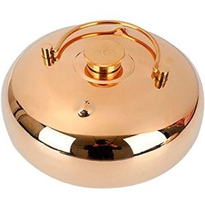 Koperen warmwaterkruik met hoes, warmwaterzak voor nek, schouderpijn en handvoeten warmer, menstruatiekrampen, warmkompres en koude therapie, veilig verwarmingsgereedschap