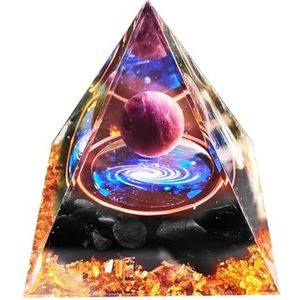 Maansteen Kristal Orgon Piramide Positieve Energie Chakra Reiki Piramide Piramide Reiki Healing Kristal Handgemaakte Crystal Pyramid Healing Stone Voor Meditatie Yoga Spirituele Genezing Woondecoratie