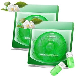 Cisto Makeup Remover Oil, Cisto Cleansing Oil Mini, Disposable Natural Cleansing Oil, Cisto Softening Soothing Gentle Cleansing Oil for Travel 2ml 20st (Camellia-2 stuks)