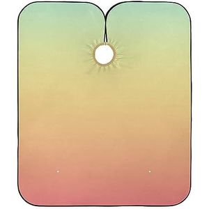 Kapper Cape Gradiënt Salon Cape Premium Haar Snijden Cape Professionele Kappers Cape Voor Herbruikbare Thuis Kappers 140x168cm