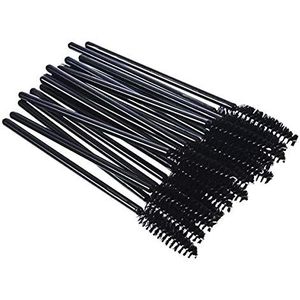 Makkelijk te gebruiken Professionele kwaliteit Cosmetische 100 stuks Disposable Beginners Oblique Wenkbrauwen Spiral Eyelash Borstel Portable.
