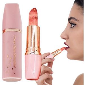 Bloem lippenstift,Langdurige magische temperatuur kleurverandering lipgloss, lipgloss balsem | Voedzame lippenbalsem Lips Moisturizer voor