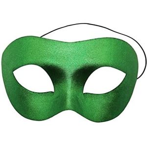 Feestmasker, maskerademasker for mannen vrouwen, Halloween volwassen maskerademaskers, zwart Mardi Gras masker(Green)