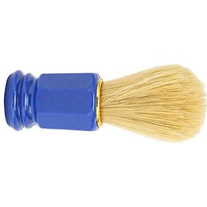 Baardreinigingsborstel, perfect scheerhulpmiddel Kunststof haren Vaashandvat Scheerborstel voor op reis(blauw)