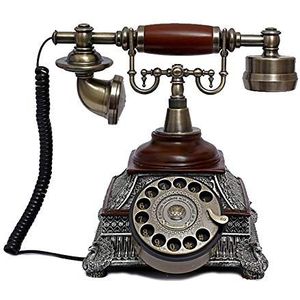 Rotary Dial Telefoons Antieke Telefoon Europese Retro Thuiskantoor Telefoon Vaste Roterende Wijzerplaat Oude Antieke Telefoon