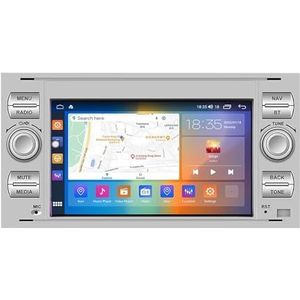 Android autoradio voor Ford Focus 2 Mondeo S/C-Max, 7 inch touchscreen autoradio Autoaccessoires met GPS Bluetooth FM RDS HiFi WiFi(F1 1+32G)