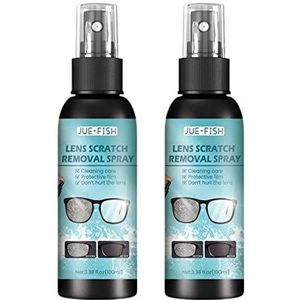 100ml Eyeglass Lens Scratch Removal Spray, Repair Spray For Glasses Lens, Lens Cleaner For Glasses, Free Eye Glasses Repair Spray, Dirt Oil Cleaning Tools For Optical Equipment