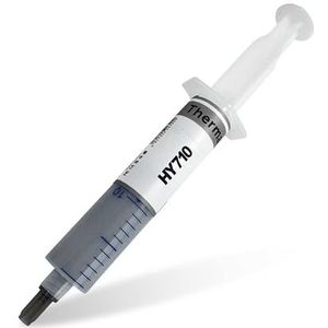 OcioDual Halnziye HY710 Thermopaste, 3,17 W/MK (30 g), CPU, GPU, PS4, PC, niet-geleidend, plamuurmassa, spuit, zilver