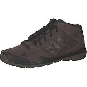 adidas Anzit DLX Mid wandelschoenen voor heren, Donkerbruin Simple Brown Core Zwart