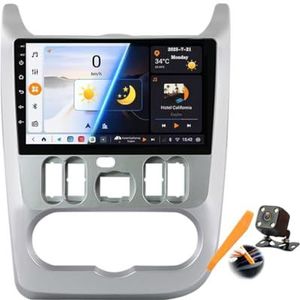 M6 pro2,YLOXFW Android 15.0 Autostereo Vervanging voor Re-nault Logan 1 Sandero/Lada Largus 2009-2020 Radio GPS Sat Navi 9'' Cartablet Multimedia Video Player FM BT Ontvanger