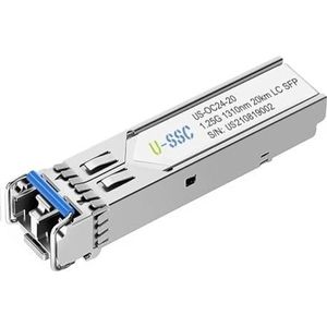 Gigabit enige wijze/SFP Gigabit enige wijze/1.25G enige wijze dubbele vezel 10KM/20KM optische module