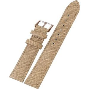 Torehueju 10/12/14/16/18/20/22mm Gekleurde Ademende Waterdichte Nylon Horlogeband met Huidvriendelijke Lederen Voering, 22mm, Nylon+Leer