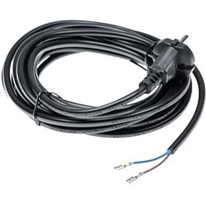 vhbw Stroomkabel compatibel met Miele S6240, S700i, S799i, S8310, S8320, S8340 stofzuiger - 6 m kabel 4000 W