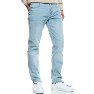 Indicode Heren INSantino Jeans Pants | Broek van 99% katoen Light Cloud 33/30