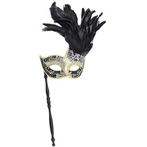 Oogmasker Om Te Slapen Maskerade Masker Bruiloft Carnaval Party Performance Paars Kostuum Sex Lady Mask Venice Feather Sexy Halloween Mask Slaapmasker (Size : C)