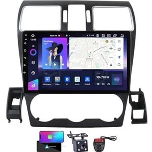 Android 13 Dubbel DIN autoradio voor Subaru Forester 4 SJ 2016-2018-GPS Navi | Gratis achteruitrijcamera| 9 inch Scherm met Carplay Android Auto/FM RDS DAB/Bluetooth/SWC/DSP Stereo(NF-7)