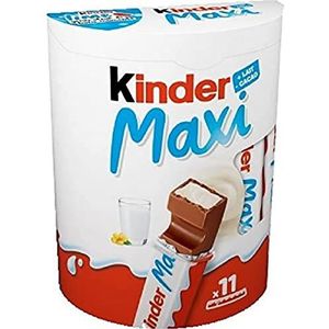 Kinder Superieure melkchocolade met melkvoer – doos met 11 stokjes, 231 g