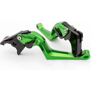 Verstelbaar Opvouwbaar Uitschuifbaar Voor Vespa GTS 300 GTS 125 250 S125 150 Super CNC 3D Snake Aluminium Motorfiets Accessoires Verstelbare Rem Koppeling Hevels Remhendel (Size : Green-150mm)