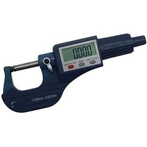 Digitale micrometer voor enkele ronde kop buisbuitendiameter van 0 tot 25 mm