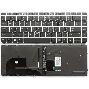 Laptoptoetsenbord voor HP 840 745 G3 G4 848 HSTNN-I33C(W backlit joystick)