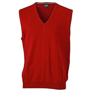 James & Nicholson Truivest voor heren, Bordeaux, XL