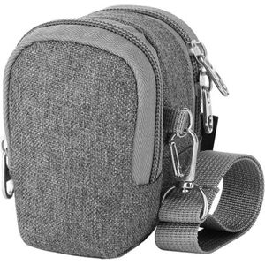 Beschermende opbergtas | Speciale koffer voor het ademen van longenexpander | Harde draagtas met aluminiumfolie en karabijnhaak voor expiratoire spiertrainer