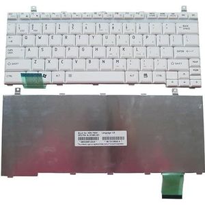 NIEUW Laptopvervangingstoetsenbord compatibel met Toshiba Portege M400 PR100 R100 P100 M200 M205(White)
