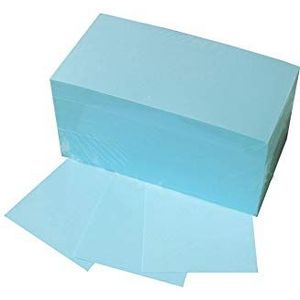 Die Dicken Presentation Note Kaarten Rechthoekig 10 x 20 cm 170 g/m2 Pastel Blauw Pack van 500