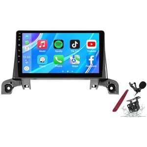Android 14 Autoradio Sat Navi voor P-eugeot 3008(2017-2020) 9 Inch Touchscreen Multimedia Speler met Draadloze Carplay GPS Navigatie FM RDS Bluetooth 5G-WiFi SWC DSP,M120s