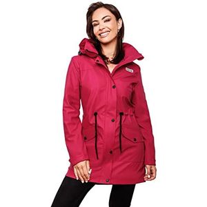 Navahoo Deike Dames winterjas regenjas XS - XXL, fuchsia, L