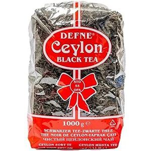 Defne Ceylon Thee - 100% Ceylon Thee - Traditionele Thee - Zwart Thee (1000 gram)