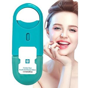 Mondspray, Munt Mondverfrisser Verfrissende Slechte Adem Spray, Mondverzorging voor langdurige frisheid, PH gebalanceerde suikervrije 7,7 ml Breath Mist Spray Bestrijdt slechte adem Pologmase