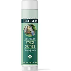 Badger Balsem Stress Soother Aromatherapie Stick17g 100% Natuurlijk en Organisch