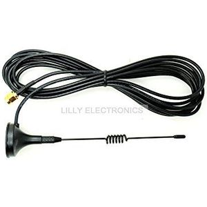 Q-BAIHE 433MHZ 3.5dbi antenne met magnetische basis & SMA Plug