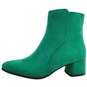 Marco Tozzi Dames enkellaarsjes 2-25364-43 modelaarzen, smaragdgroen, 38 EU, emerald green, 38 EU