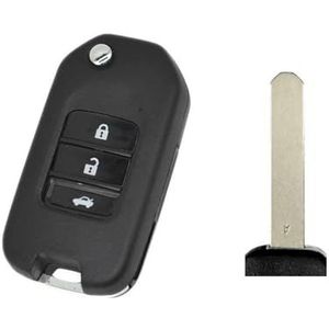 Auto Afstandsbediening Gevallen Flip Afstandsbediening Sleutelbehuizing A/G Type Blanco 2/3 Knop Voor XRV Voor CRV Voor Civic Voor Accord Voor Stad Voor Jazz Voor Marina Voor Wijsheid Autosleutel Hoes