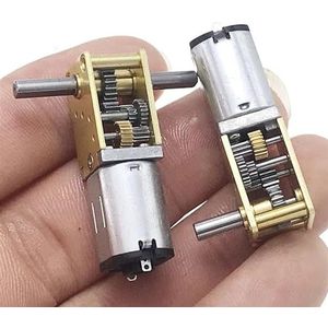 Stappenmotor, DC 3V 6V 12V Micro Reductiemotor Trage Snelheid Metalen Versnellingsbak Reducer N20 Elektrische Motor 4 7 8 13 15 16 26 27 30 34 53 60 63-381 RPM,3D-printers/Robots/DIY CNC(DC3V 4RPM,