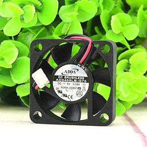 ADDA AD0405LB-G70 40 * 40 * 10mm 5V 0.08A 2line mute chassis power supply fan