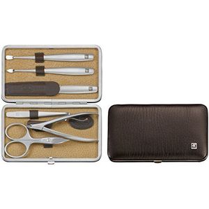 Zwilling - Twinox - Manicure Nagelset - 6-delig - Bruin - Elandleer