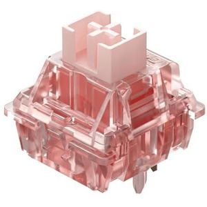 JJCFGRDM 35 stuks BOX inkt V2 roze zwarte schakelaar 50g 60g 5pin RGB lineaire mx stuurschakelaar voor mechanisch toetsenbord Pre Lubed (kleur: BOX INK roze-35 stuks)