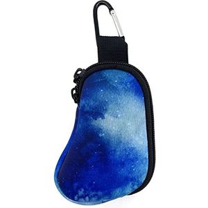 Spacmirrors Neopreen Inhalator Case - Draagbare, beschermende reistas voor L-vormige inhalatoren, Hemelsblauw, 5"" X 3"", Pack Pocket